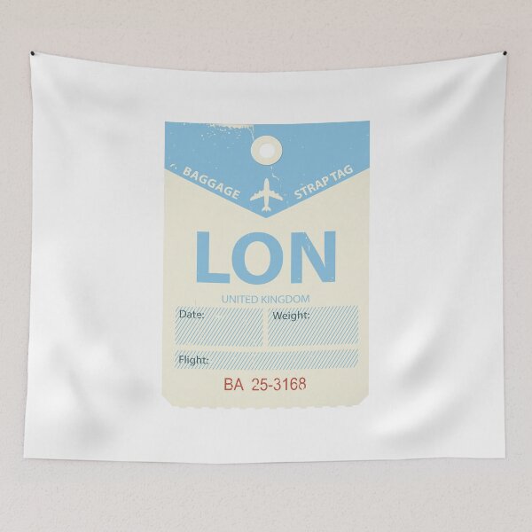 Item preview, London - Bagage Tag designed and sold by WilliamsonMedia.
