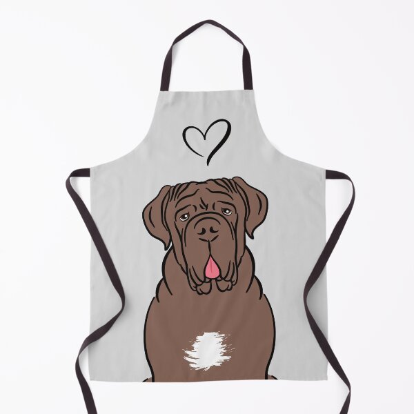 Item preview, LOVE Mahogany Brown Chocolate Neapolitan mastiff designed and sold by Lulupainting.