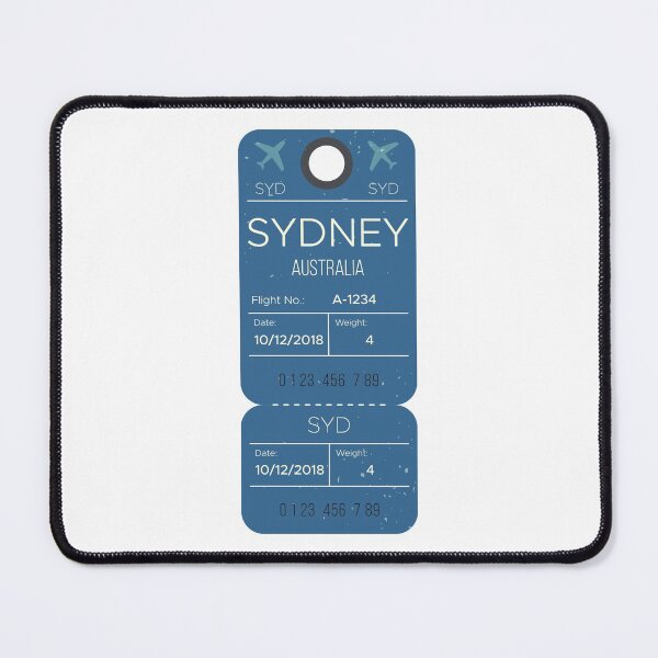 Item preview, Sydney Australlia - Bagage Tag designed and sold by WilliamsonMedia.
