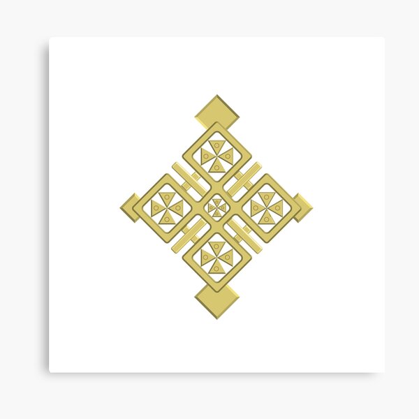 "ethiopian cross art design" Canvas Print for Sale by Nahom Shiferaw Redbubble