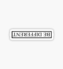 Be Different Sticker