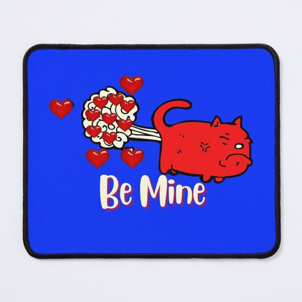 Item preview, Be Mine Farting Hearts Cat gifts designed and sold by Willyboy16.