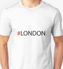 #London Black Unisex T-Shirt