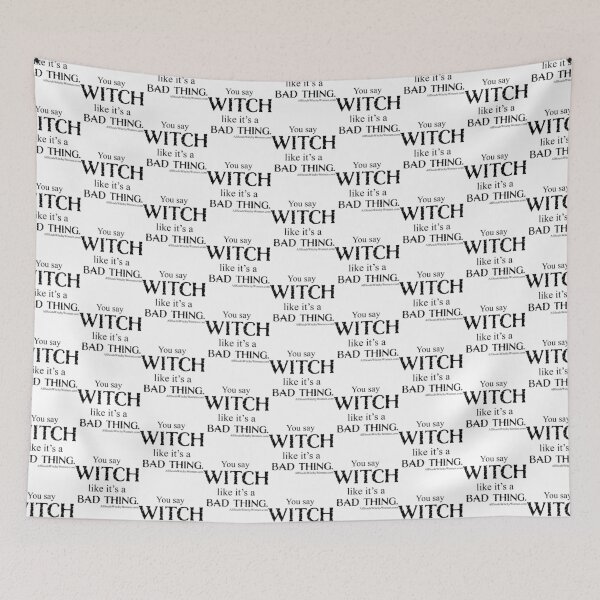 Item preview, You Say Witch...Shirt - Black Letters   designed and sold by LescostumesdeM.
