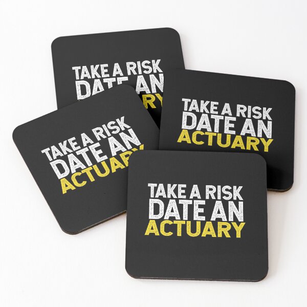 Item preview, Take A Risk Date An Actuary designed and sold by TeesYouWant.