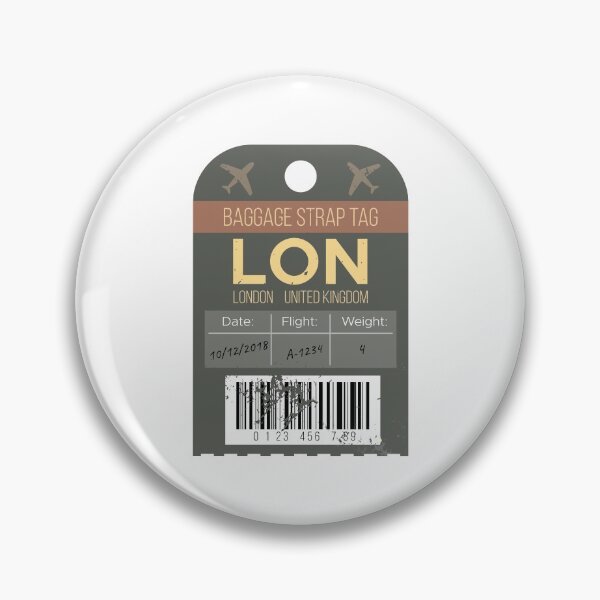 Item preview,  London - Bagage Tag designed and sold by WilliamsonMedia.