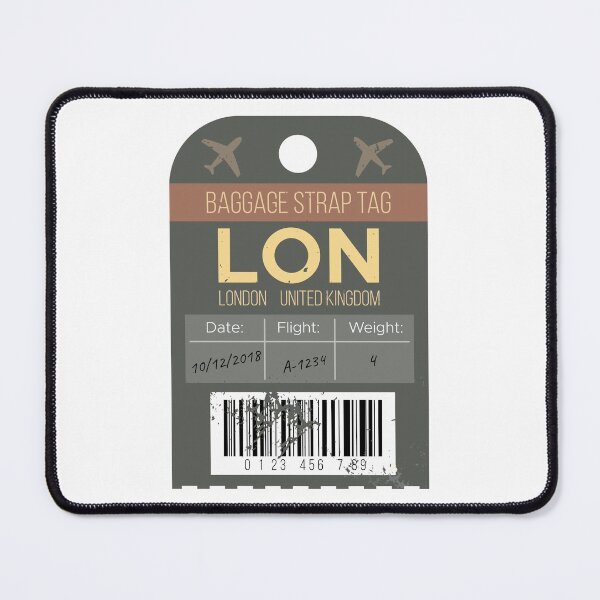 Item preview,  London - Bagage Tag designed and sold by WilliamsonMedia.