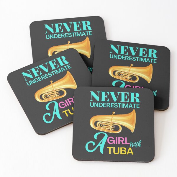 Item preview, Never Underestimate A Girl With A Tuba designed and sold by Benchamart.