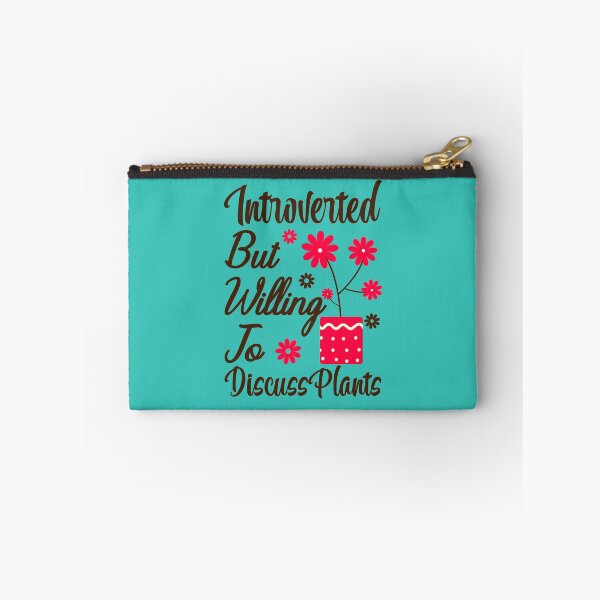 Item preview, Introverted But Willing To Discuss Plants designed and sold by AristoDesigner.