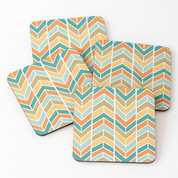 Item preview, Colorful Herringbone Pattern designed and sold by PeachyLitchi.