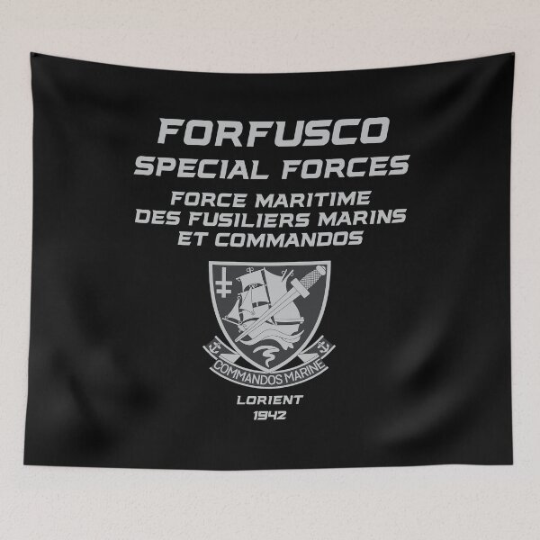 Item preview, Forfusco French Navy Special Forces Commandos Marine #1283 designed and sold by TheAplus.