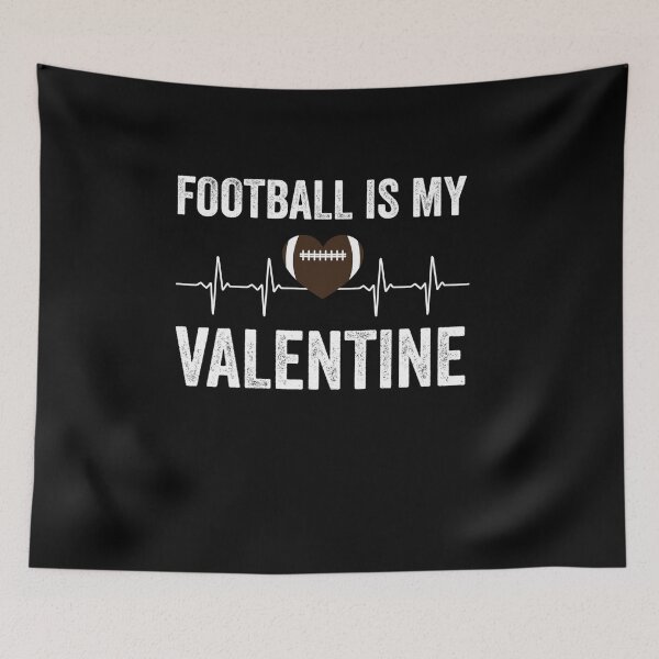 Artikelvorschau, Jungen Valentinstag Fußball Herz Peewee Herzschlag Spieler entworfen und verkauft von Gifts-Trend.