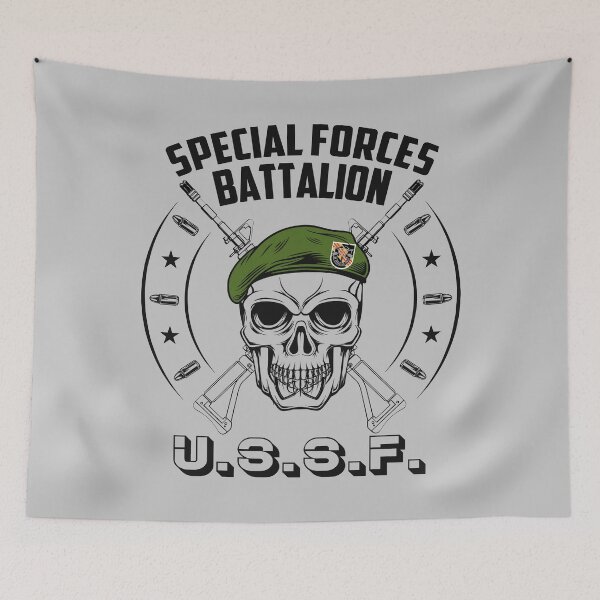 Item preview, US Special Force Skull Defence Force #1406 designed and sold by TheAplus.