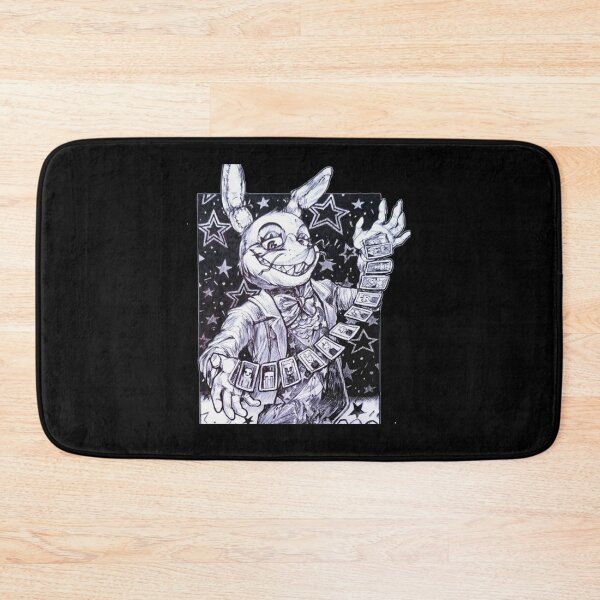 Item preview, Fnaf Security Breach Vanny Joker Black And White Stiker Classic designed and sold by JoyceSiklo.