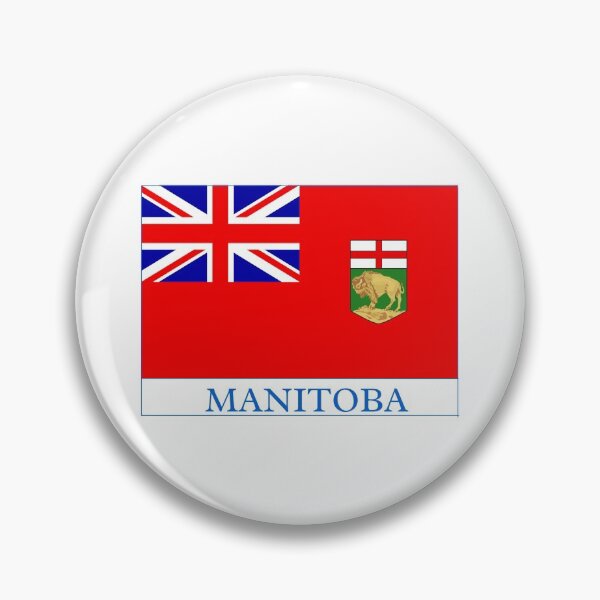 Item preview, Flag of Manitoba with name - Manitba designed and sold by No.1 Canada Designs.