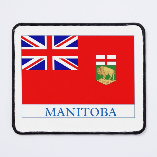 Item preview, Flag of Manitoba with name - Manitba designed and sold by No.1 Canada Designs.