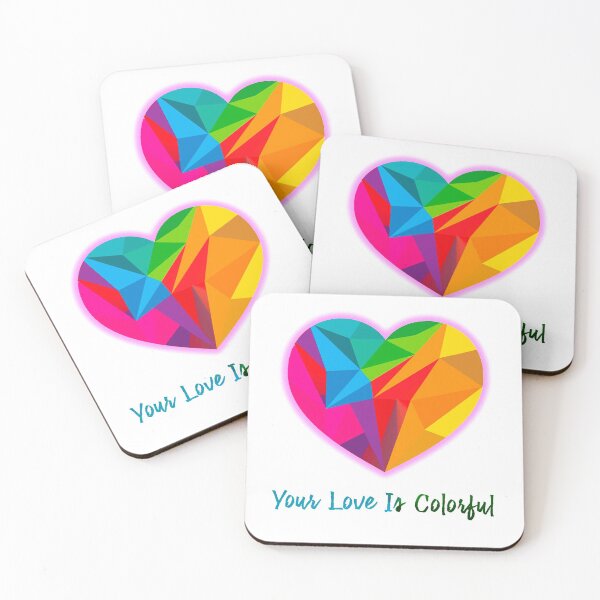 Item preview, Your love is colorful - Green designed and sold by kaioseni14.