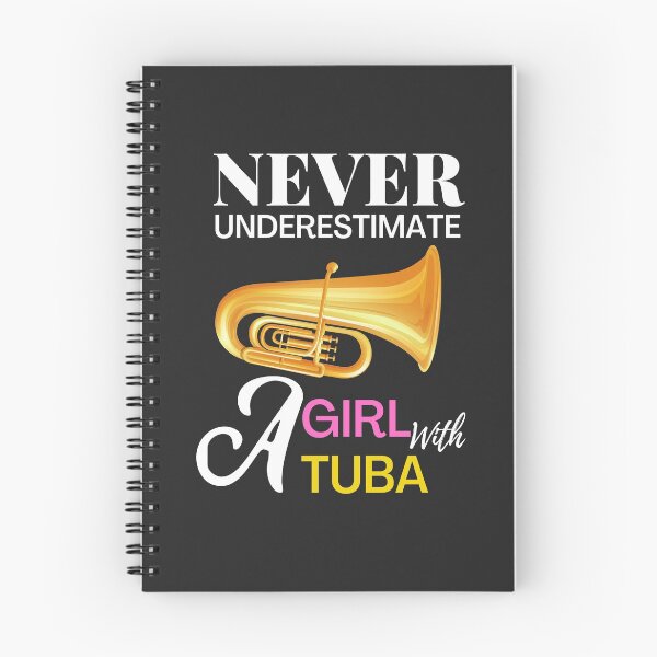 Item preview,  Never Underestimate A Girl With A Tuba, Funny Tuba designed and sold by Benchamart.