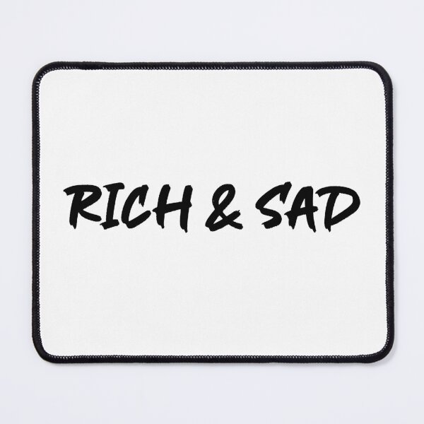 Item preview, Rich & Sad - Post Malone designed and sold by Lyrixout.