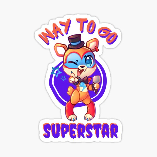 Artikel-Vorschau von Fnaf Chibi Glamrock Freddy, designt und verkauft von LUX2Boutique ★★★★★.