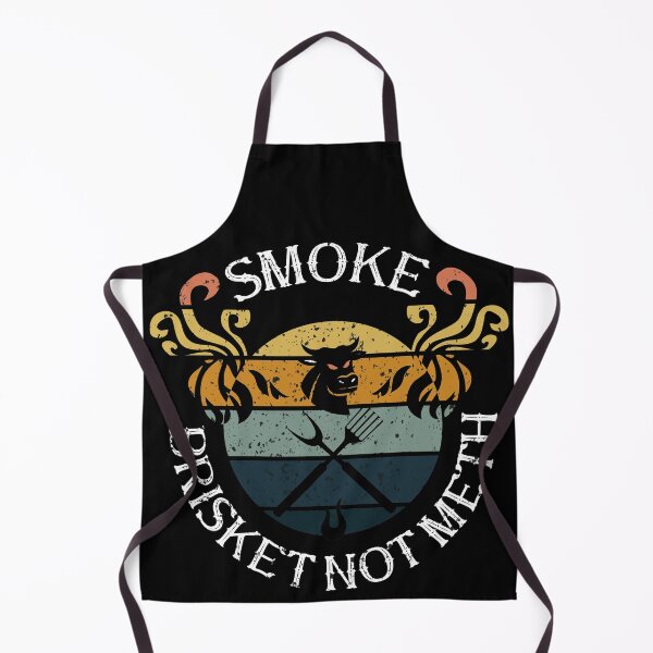 Item preview, Smoke Brisket Not Meth A Smoke Brisket - Smoking BBQ - Cow - Meat Smoker Classic T-Shirt designed and sold by JOHNJORDEN.