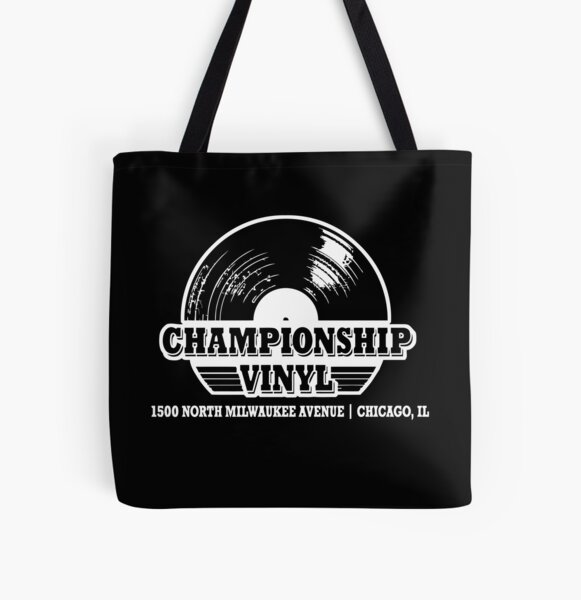 Customized Vinyl Record Tote Bag