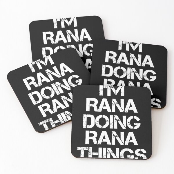 Item preview, Rana Name T Shirt - I'm Rana Doing Rana Things Name Gift Item Tee designed and sold by chezeva.