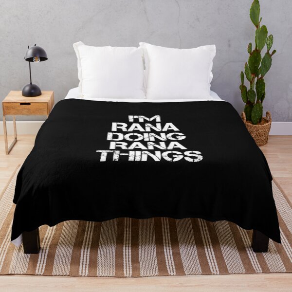 Vista previa del artículo con la obra «Camiseta con nombre de Rana - I'm Rana Doing Rana Things Name Gift Item Tee», diseñado y vendido por chezeva.