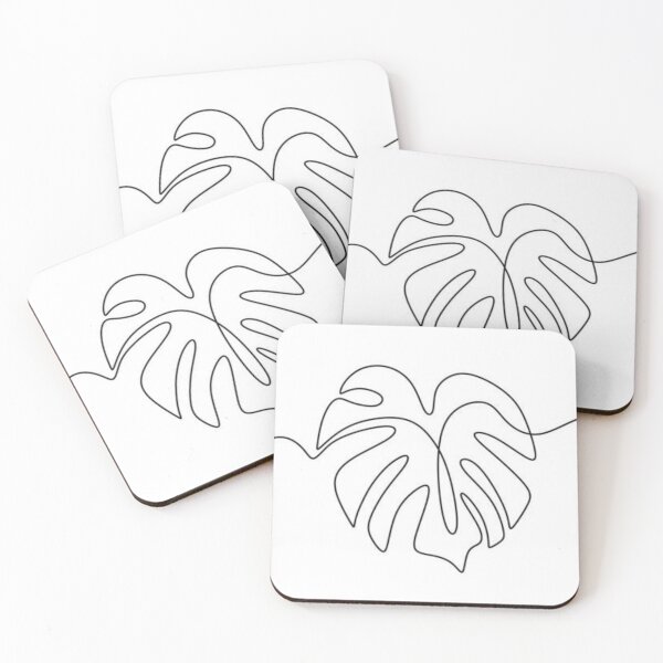 Item preview, Abstract Monstera line illustration  designed and sold by lullabel77.