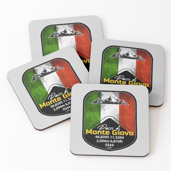 Item preview, Passo di Monte Giovo Jaufenpass Italy Sticker T-Shirt 02a designed and sold by OuterShellUK.