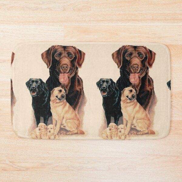 Item preview, Labrador Family Gallimaufry designed and sold by BarbBarcikKeith.