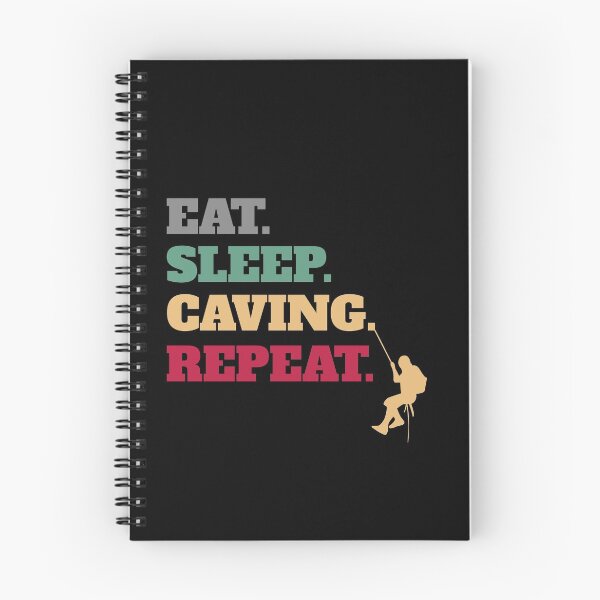 Item preview, Eat Sleep Caving Repeat designed and sold by Salvadax.