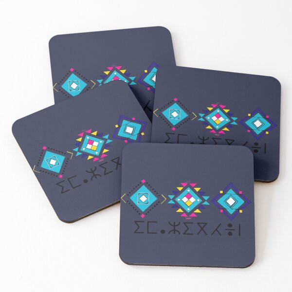 Item preview, Copie de Copie de a pretty Amazigh pattern in four colors designed and sold by raninou.