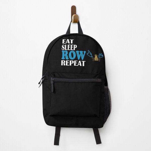 Artikelvorschau, Eat Sleep Row Repeat Rowing Rower Crew Lustiges Geschenk entworfen und verkauft von hamzarabih.