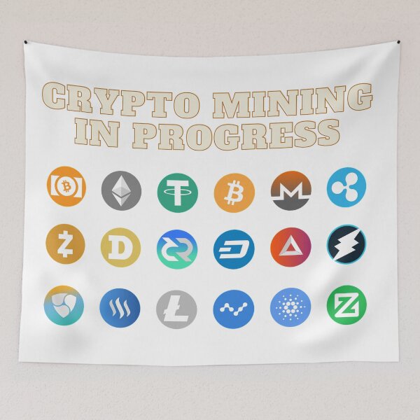 Item preview, Crypto - mining IN PROGRESS designed and sold by rgsblo.