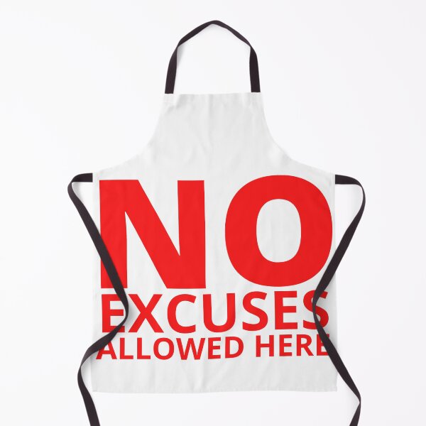 Item preview, NO EXCUSE ALLOWED HERE 3 designed and sold by KingsManKind.