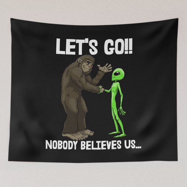 Item preview, Let's Go Nobody Believes Us designed and sold by Bendthetrend.