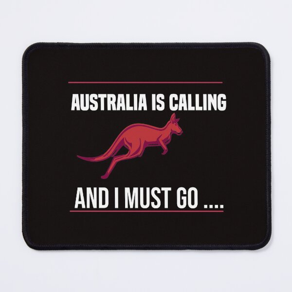 Item preview, Australia Is Calling And I Must Go Kangaroo Animal Lovers designed and sold by Vireltoo.