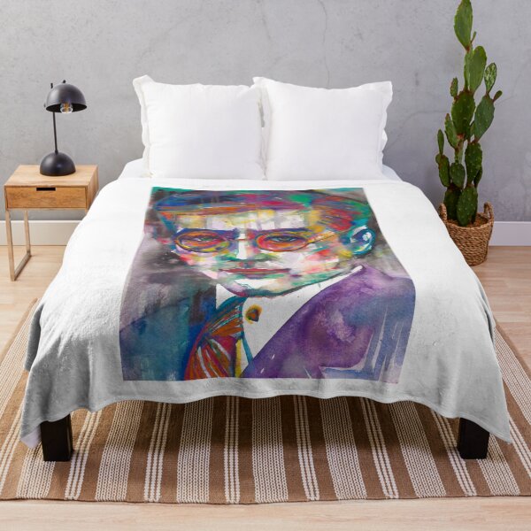 Item preview, DMITRI SHOSTAKOVICH - watercolor portrait .4 designed and sold by lautir.