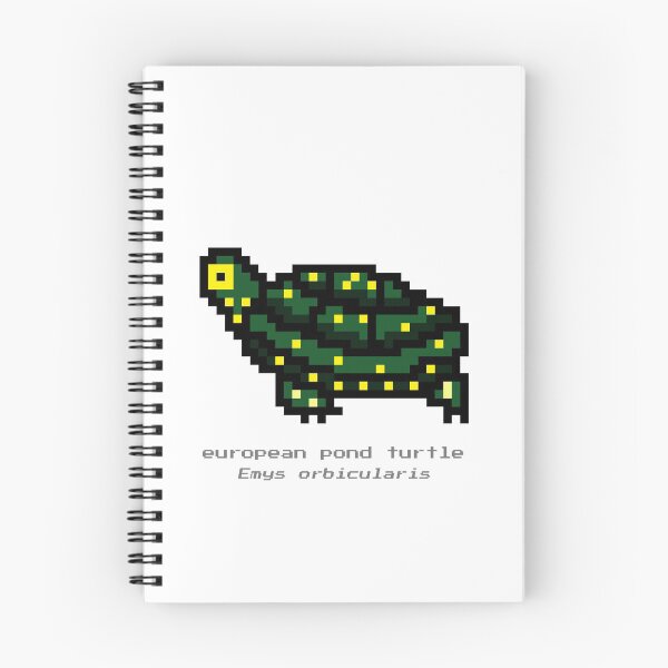 Artikelvorschau, Pixel Europäische Teichschildkröte entworfen und verkauft von CheesyBugShop.