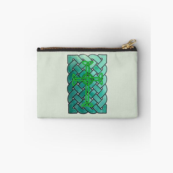 Item preview, Celtic Cross on knotwork  designed and sold by CelticFlow.