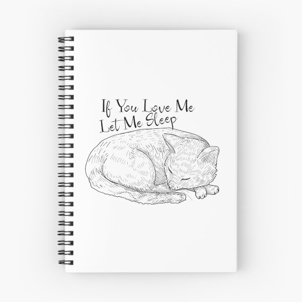 Item preview, Festival Of Sleep Day- Catnap- If You Love  Me  Let Me Sleep designed and sold by NawalMagdy.