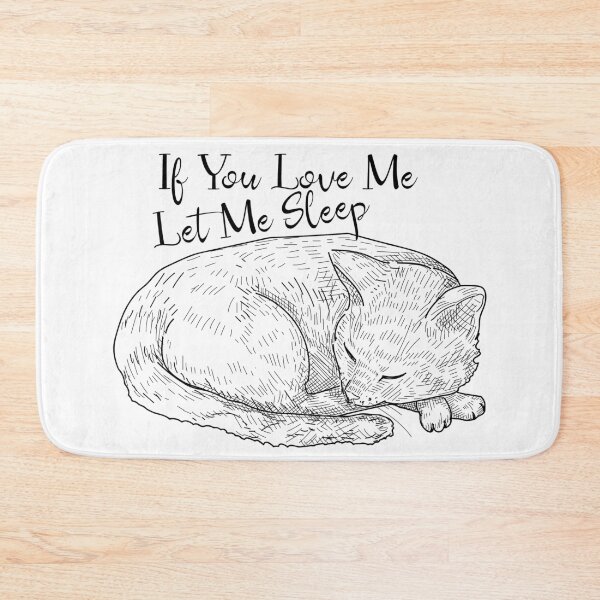 Item preview, Festival Of Sleep Day- Catnap- If You Love  Me  Let Me Sleep designed and sold by NawalMagdy.