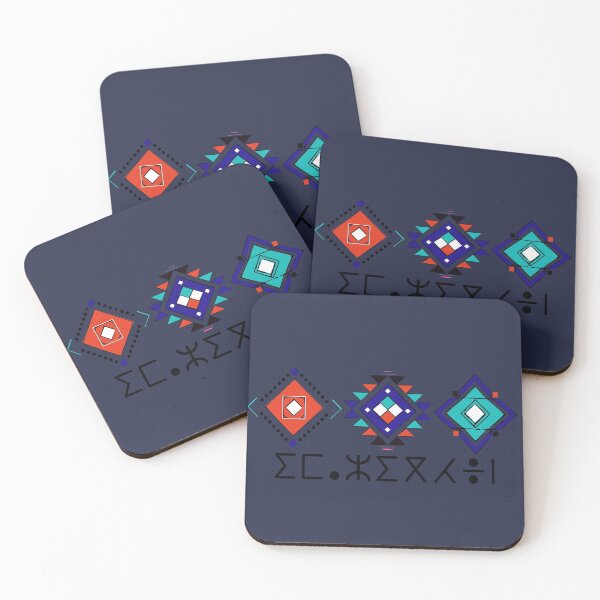 Item preview,  a pretty Amazigh pattern in four colors 4 designed and sold by raninou.