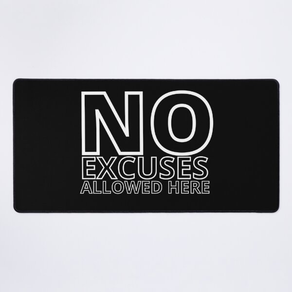 Item preview, NO EXCUSE 2 designed and sold by KingsManKind.