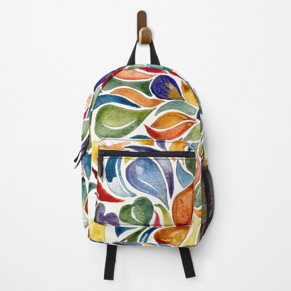 Item preview, Jewel-toned Fireleaves designed and sold by Art by Dorothy Goulet.