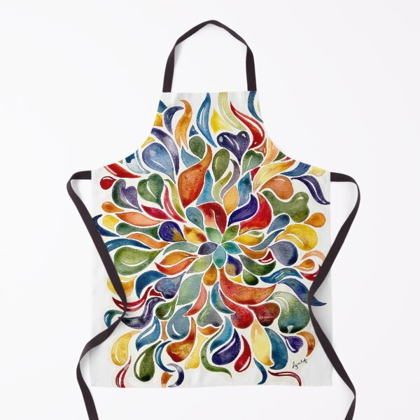 Item preview, Jewel-toned Fireleaves designed and sold by Art by Dorothy Goulet.