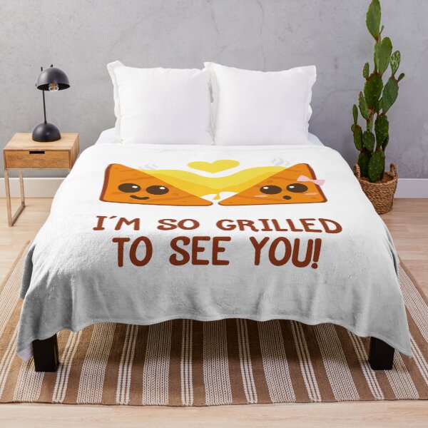 Item preview, Romantic Grilled Cheese | Sandwich Puns | Gift Ideas designed and sold by Fluffy-Vectors.
