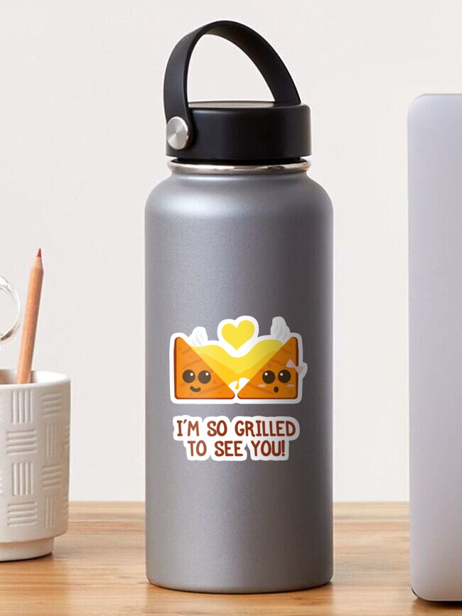 Sandwich and thermos Royalty Free Vector Image