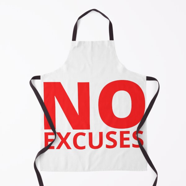 Item preview, NO EXCUSE ALLOWED red designed and sold by KingsManKind.